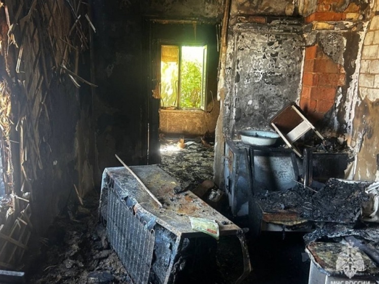 В Волгоградской области из-за зарядного устройства мобильного телефона сгорел дом