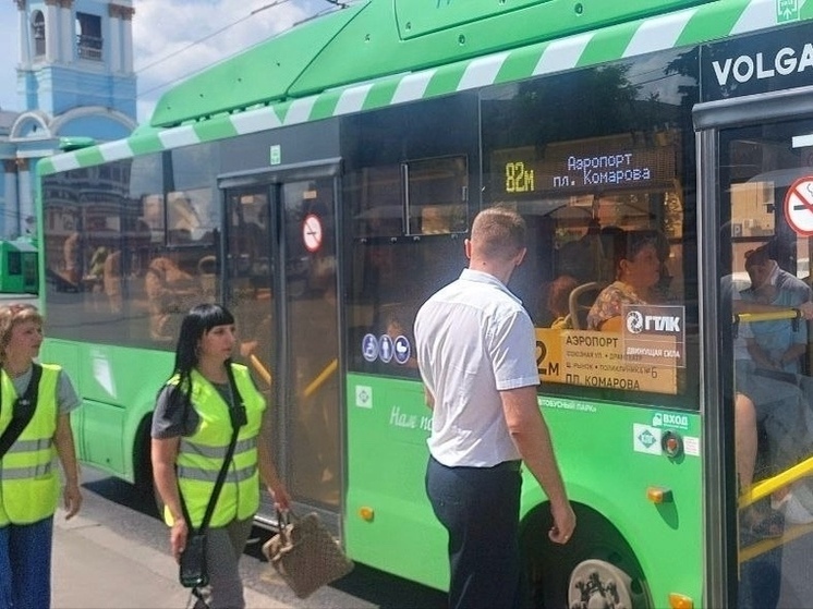 В Курске вновь проверили работу кондиционеров в общественном транспорте