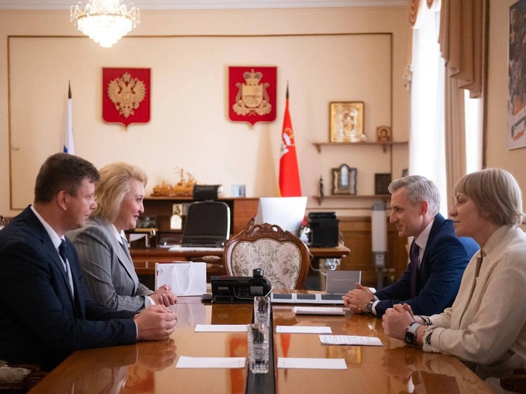 Василий Анохин встретился с главой делегации, председателем Комитета Совета Федерации по науке, образованию и культуре