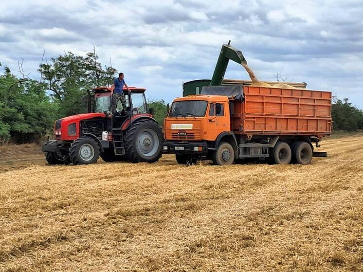 В Кировском округе завершается уборка зерновых