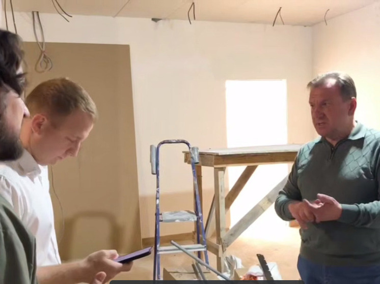 Мэр Ставрополя проверил ход ремонта нового пространства для молодежного центра «Патриот»