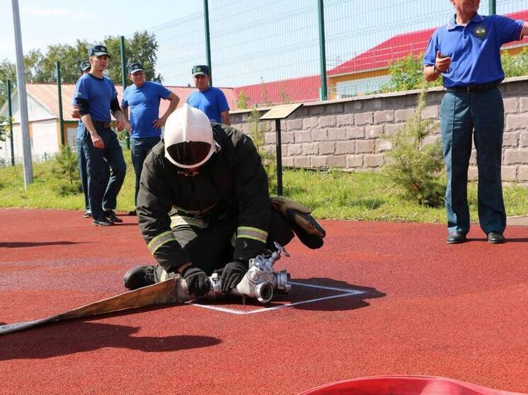 В Башкирии прошли соревнования пожарных