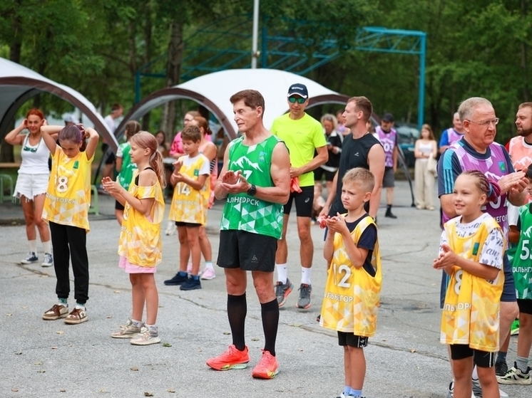 Олег Кожемяко присоединился к забегу атлетов на День металлурга