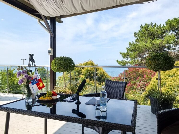 Андрей Прошунин проводит пресс-конференцию по итогам первого года на посту главы Сочи