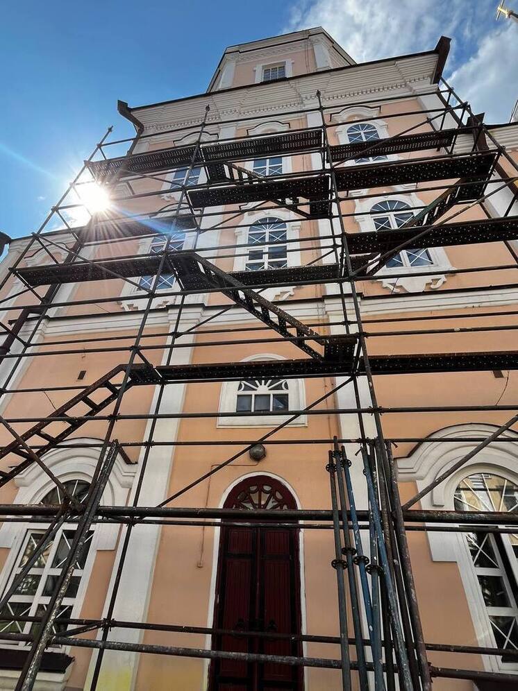 В Богоявленском соборе Томска начались масштабные реставрационные работы
