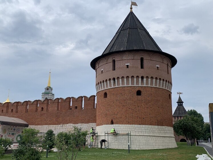 В Туле началась реконструкция стен и башен Тульского Кремля