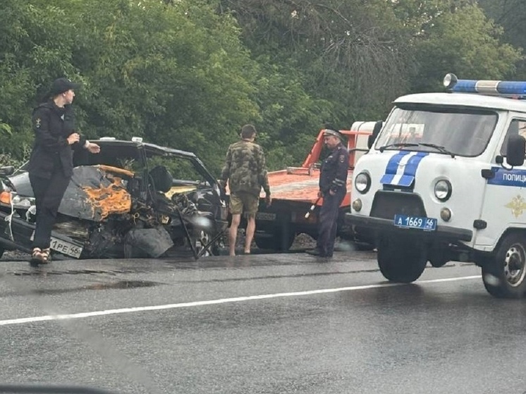 На 511-м километре автотрассы М2 Крым, расположенной в Курском районе, произошло ДТП