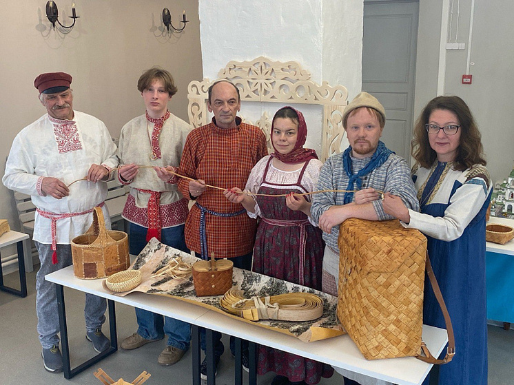 В Каргополе открылась арт-лаборатория северных ремесел