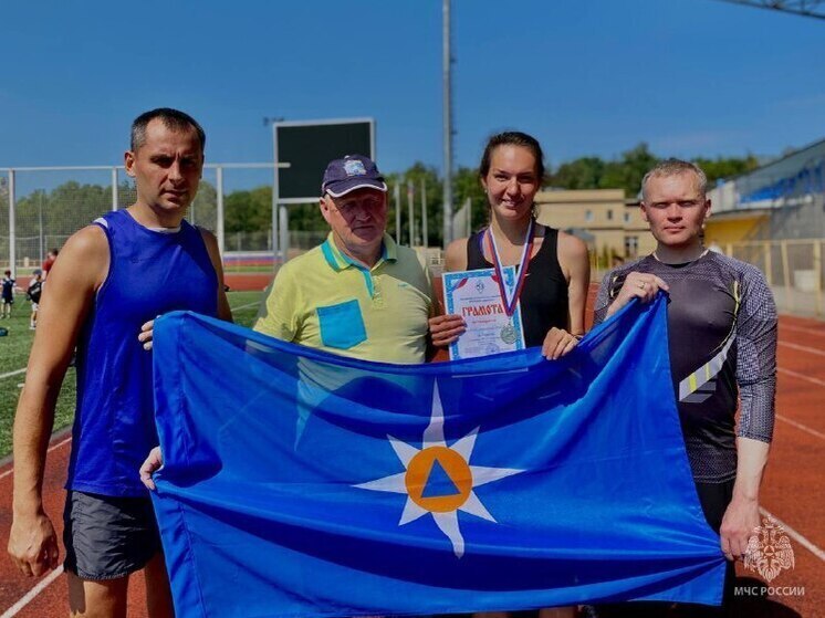 Легкоатлеты Главного управления МЧС Псковской области показали отличные результаты на Чемпионате