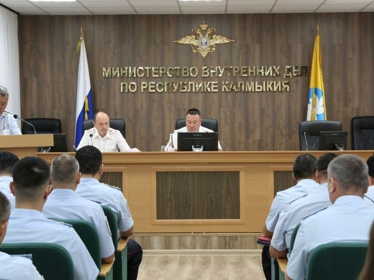 За полгода в Калмыкии снизился уровень преступности