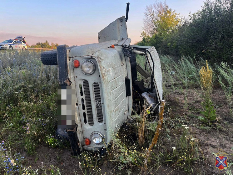 В ночном ДТП УАЗа и «Шкоды» в Волгоградской области пострадали 2 человека
