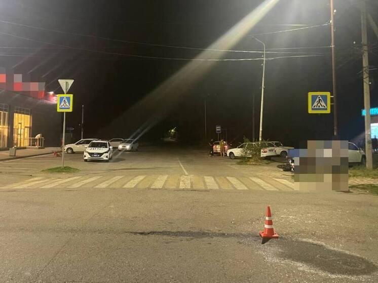 В Благодарном 15-летний водитель мотоцикла пострадал в ДТП