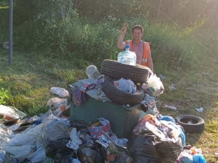 В Терском районе не успевают бороться с мусором в местах отдыха