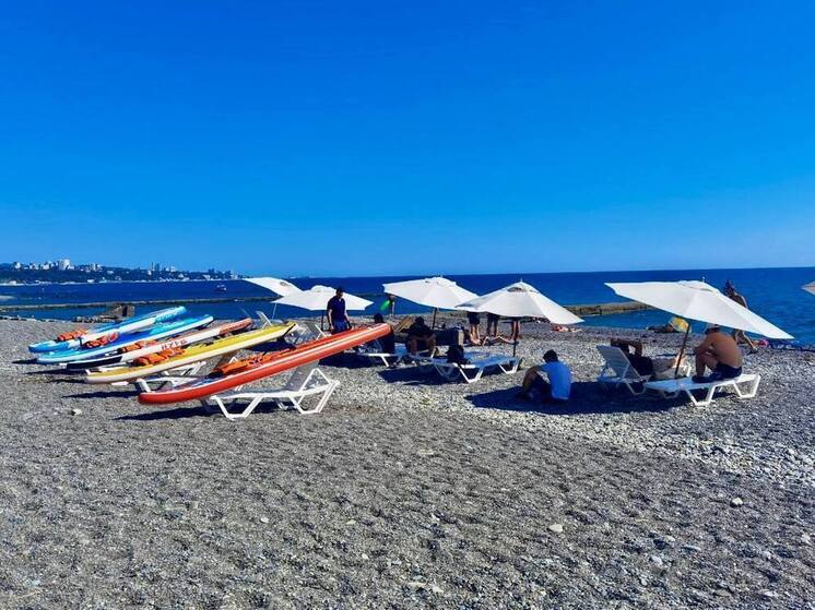 В Сочи на предпринимателя составили административные протоколы за бизнес на пляже