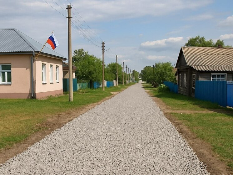 В Липецкой области дорога преобразилась по просьбе близких участников СВО