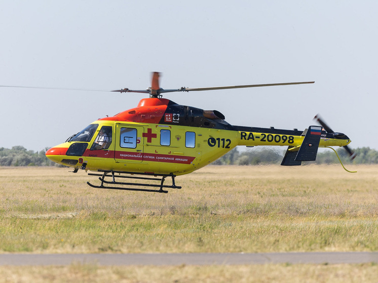 Волгоградская санавиация с начала года совершила свыше 200 вылетов