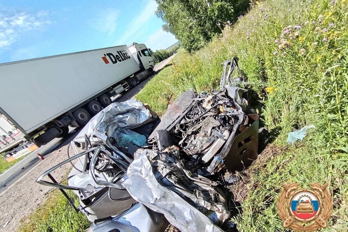 В Белебеевском районе  в аварии с погиб 25-летний мужчина