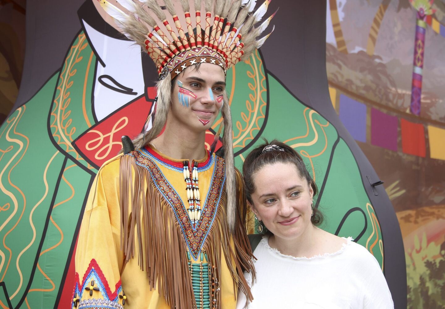 Sonrisas y alegría en el festival