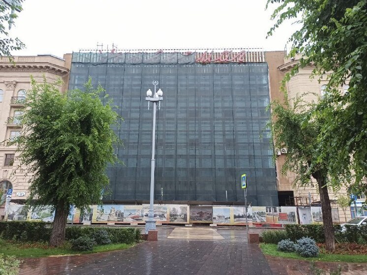 На Волгоград 20 июля обрушился мощный ливень