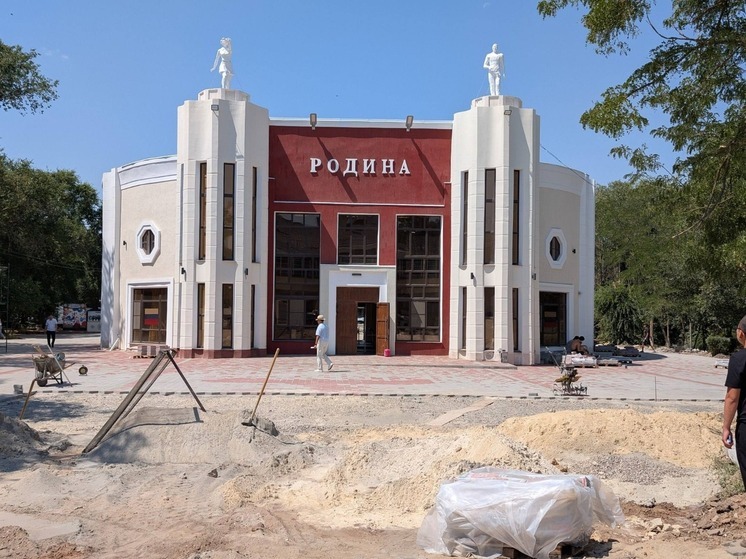 Центр Элисты преображается