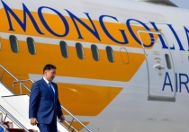 Лидера Монголии в аэропорту «Манас» встретил Президент Садыр Жапаров