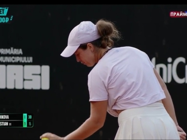 Архангельская теннисистка завершила выступление на турнире WTA 250 в Яссах