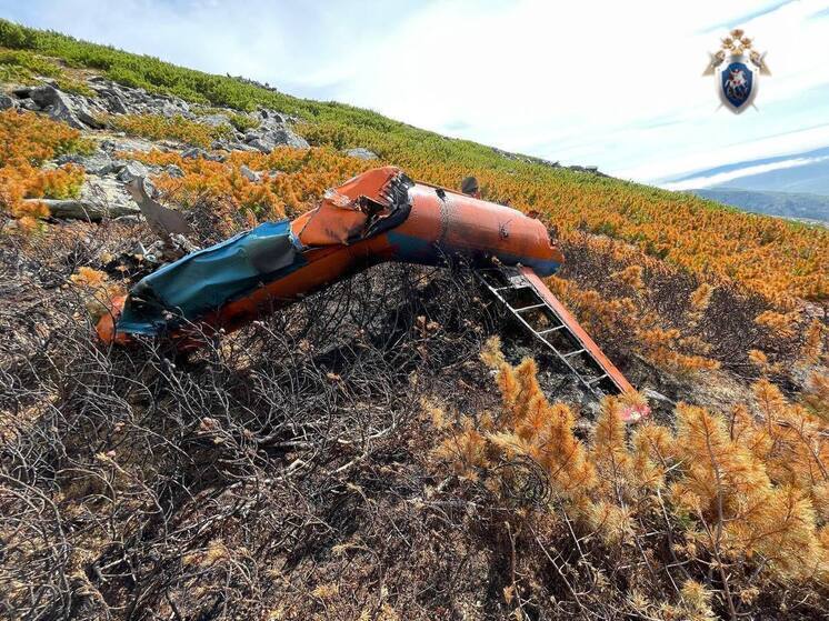 Фрагменты и черные ящики упавшего в Хабаровском крае Ми-8 изъяли следователи