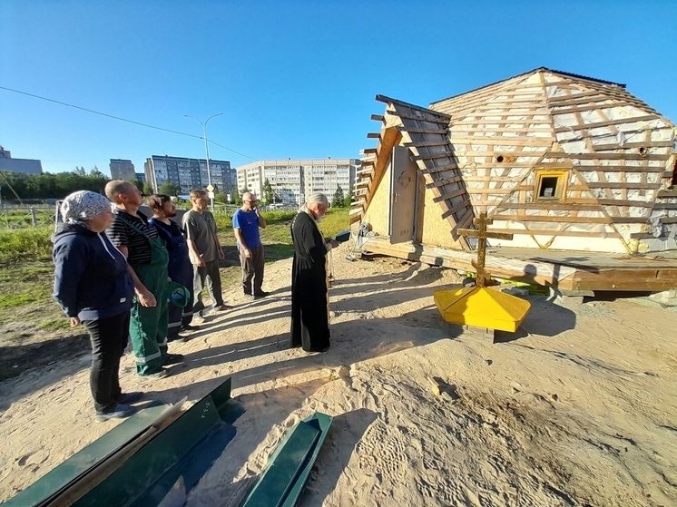 Палаточную церковь перенесли в спальный район Петрозаводска