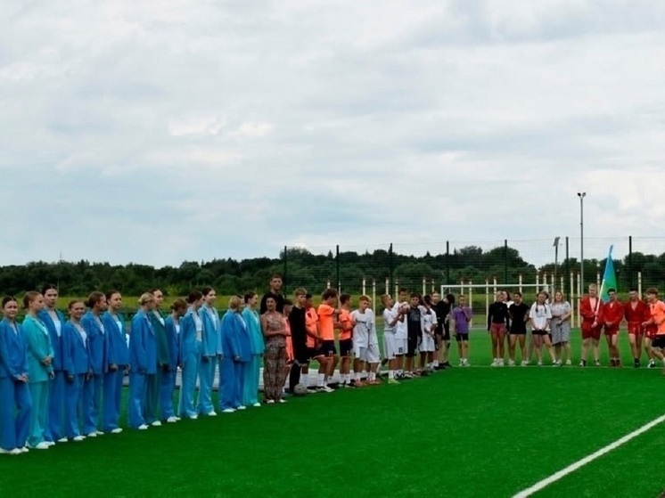Во Мценске открыли «умную» спортплощадку
