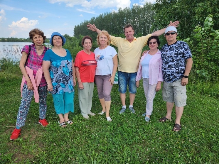 Липецкие участники ВОИ провели рыбалку в Павелке