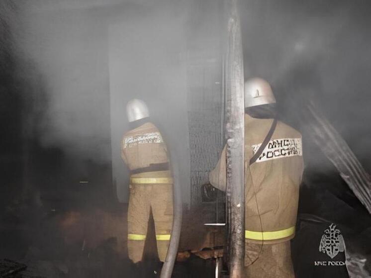 В Горном Щите произошел пожар из-за неубранного мусора