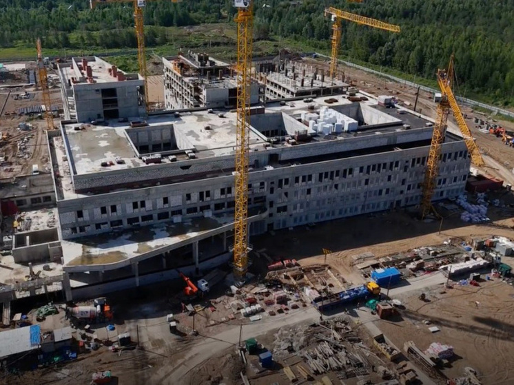 В Перми продолжается строительство нового онкологического центра