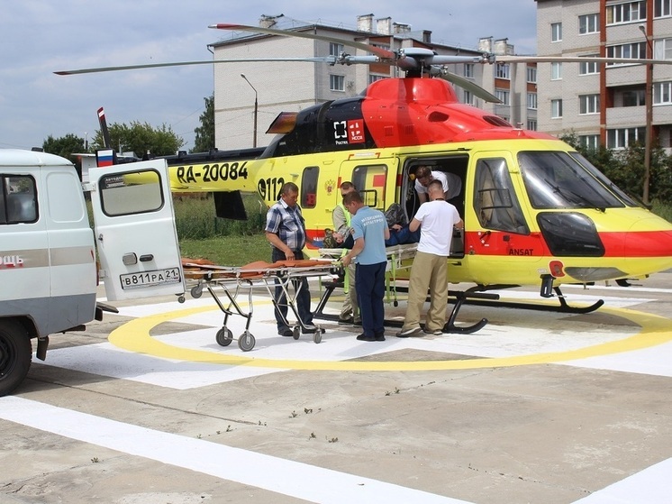 Санавиация за день эвакуировала двоих жителей Алатыря в Чебоксары