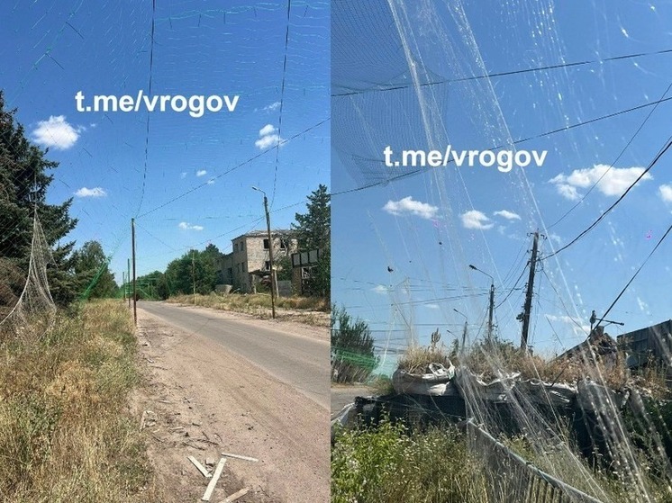 ВСУ применяют антидроновые «коридоры» из сетей на прифронтовых дорогах Запорожья
