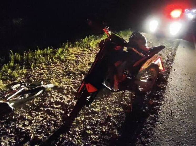 Подросток на мотоцикле сбил девушку в Звениговском районе