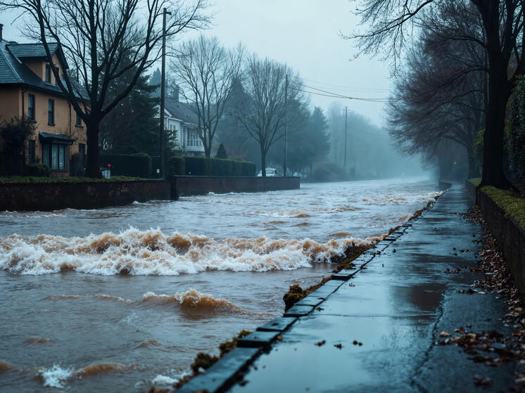 Ливень затопил дома в калужских СНТ