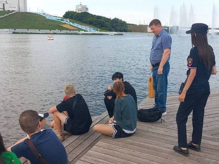 В Чебоксарах прошёл рейд по водоёмам: отдыхающим напомнили о безопасности