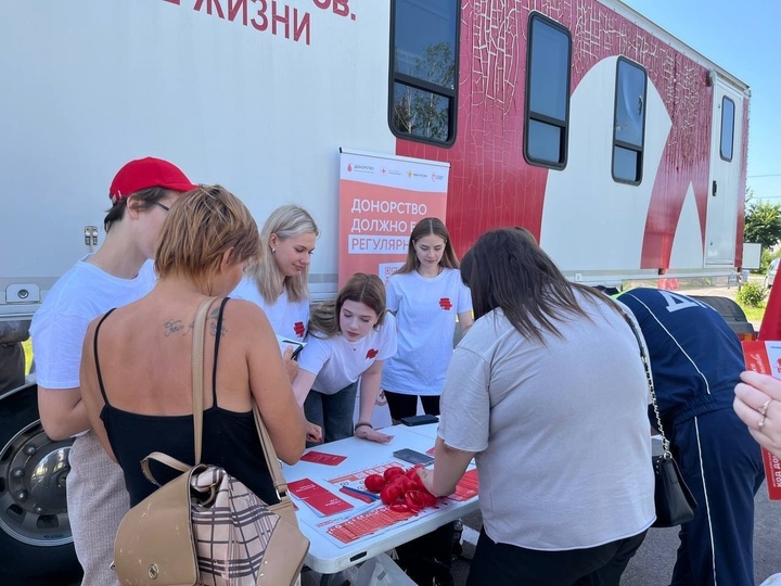 Жители Андреаполя приняли участие в первом Слете гуманитарных штабов Тверской области