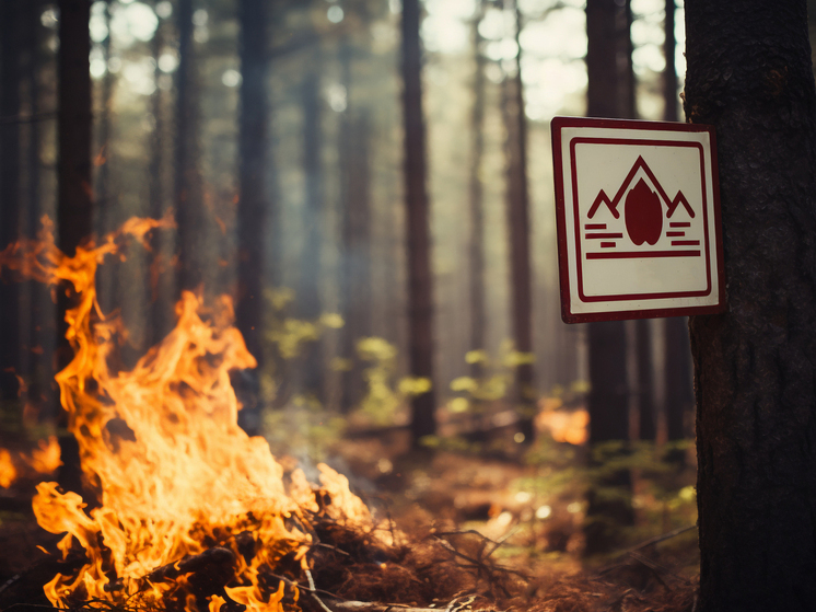 В Марий Эл сохраняется высокая пожароопасность лесов