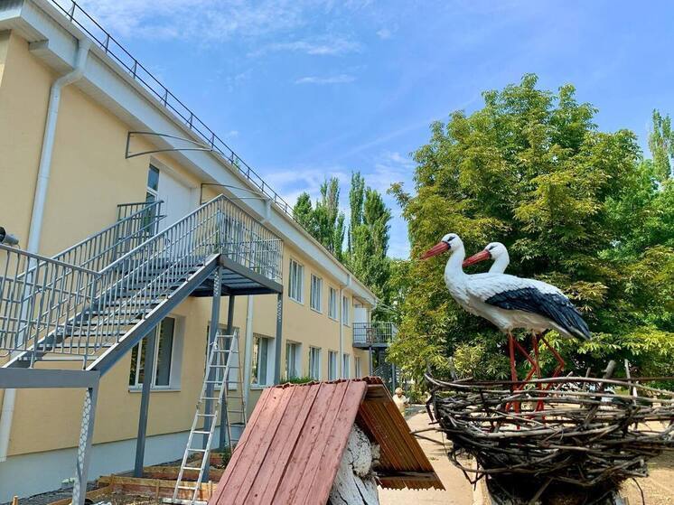 В Армянске завершается капитальный ремонт детского сада №3