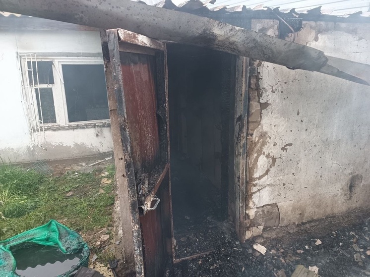В Самарской области 3 человека пострадали при пожаре в бане