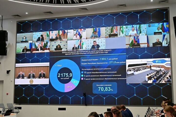 В Башкирии по федеральной программе ремонтируют три десятка школ