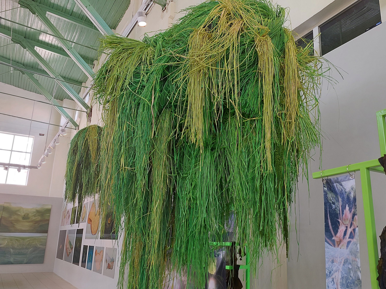 Instalación artística en la bienal