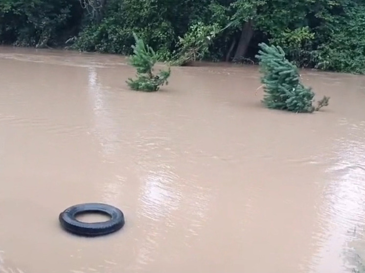 Жители калужской деревни Канищево ночью видели море