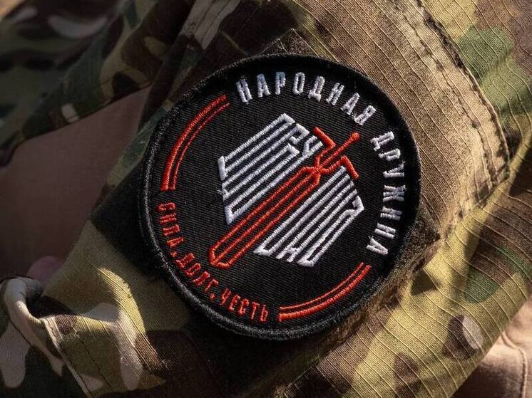 Народная дружина привезла в Красногоровку гуманитарный груз