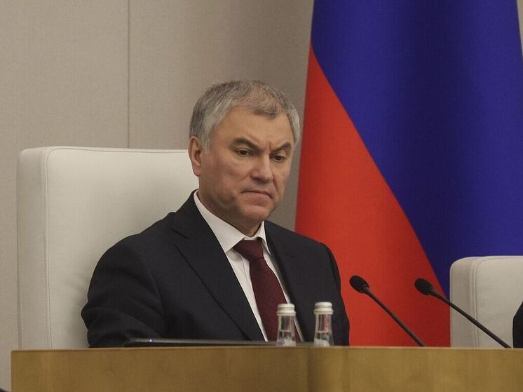 Председатель Госдумы Володин призвал запретить военную форму за рубежом