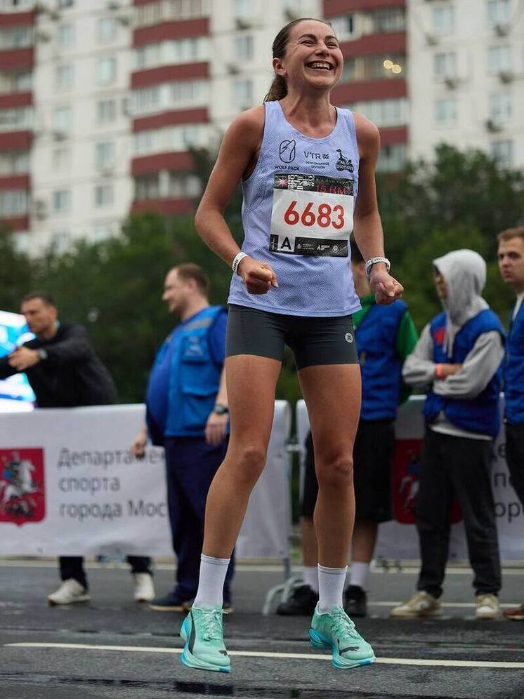 Дина Александрова выиграла «Большой фестиваль бега» в Москве