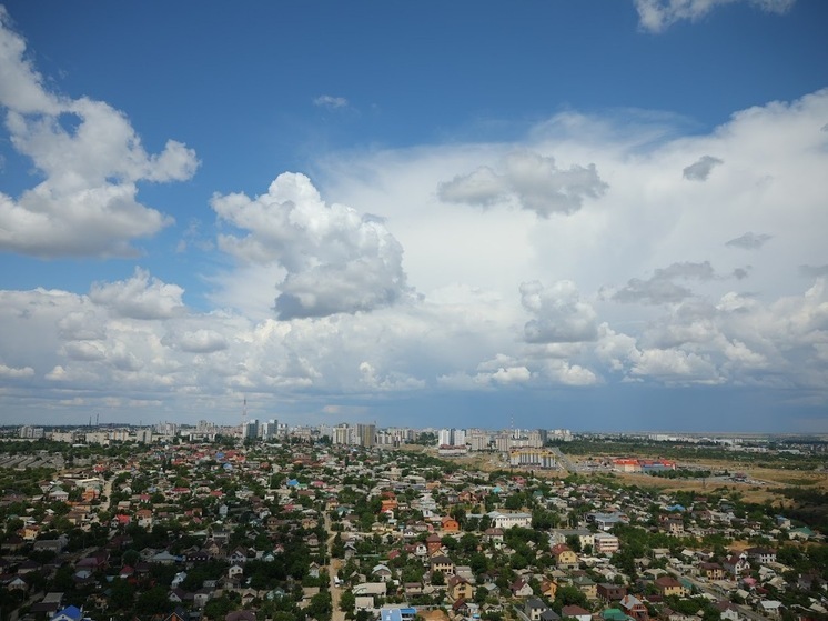 В Волгоградской области 22 июля прогнозируют грозы и до +37 ℃