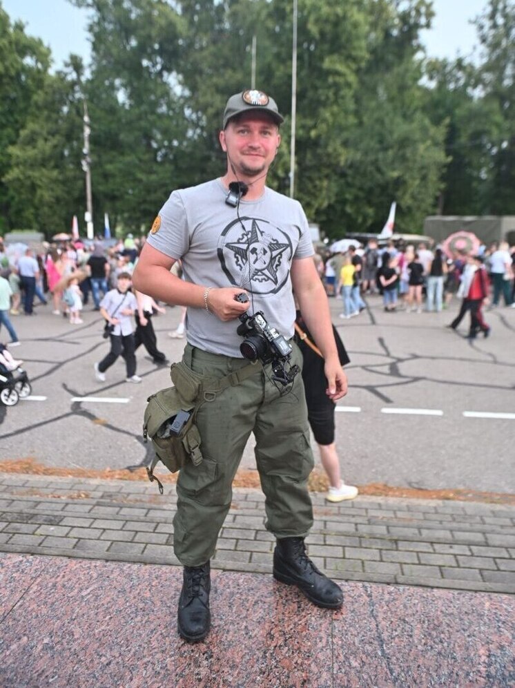 Оператор ОТВ-Серпухов Владимир Логачев принял участие в бронепробеге «Дорога мужества»