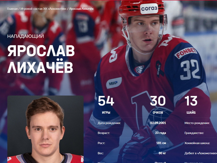 Форвардом ярославского «Локомотива» интересуются сразу три клуба